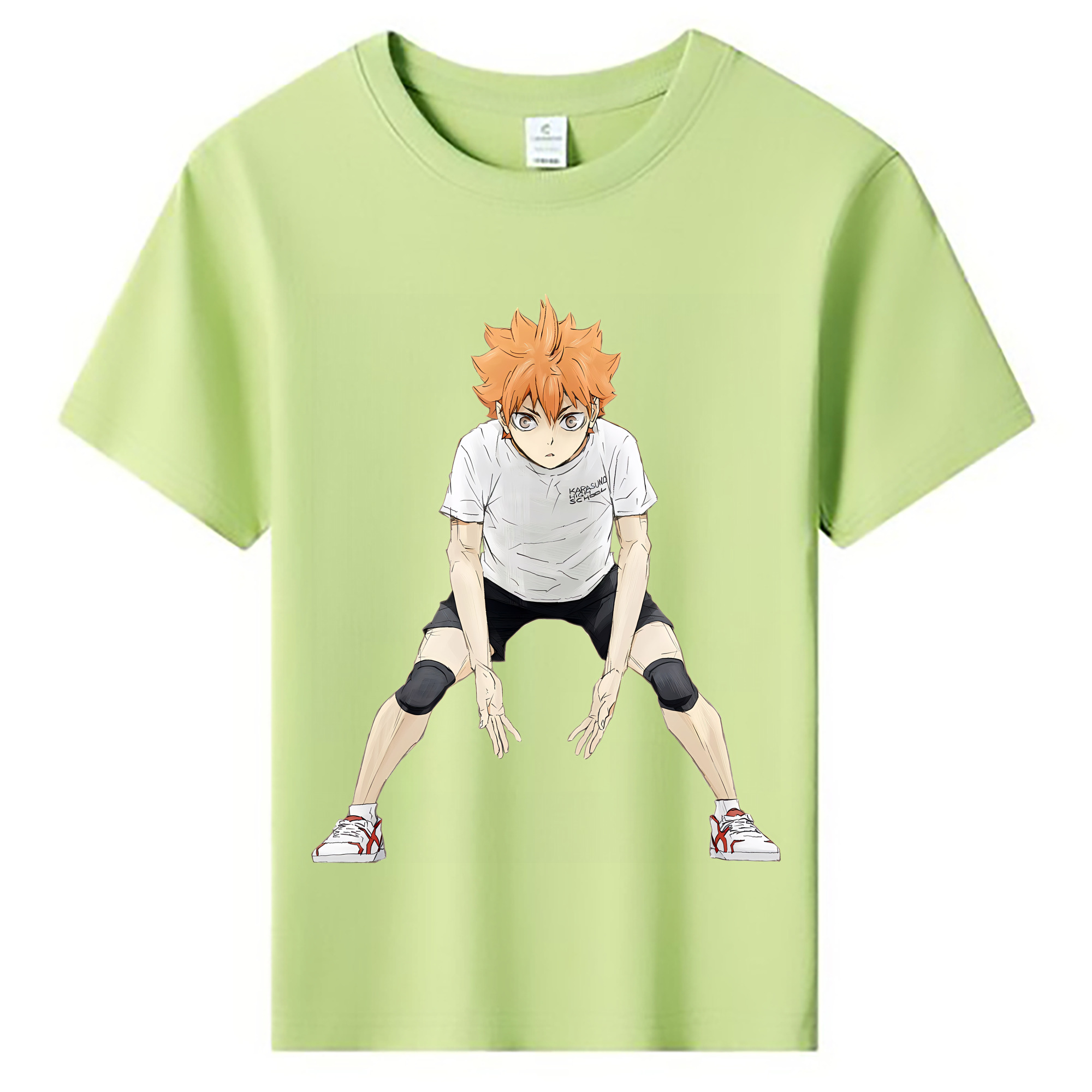 （画像用） ハイキュー!! Haikyu!! 綿100％キッズTシャツ（フロントプリント）